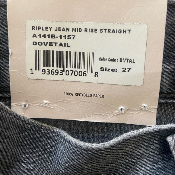 Agolde Ripley Gray Jeans - Picture 6 of 9